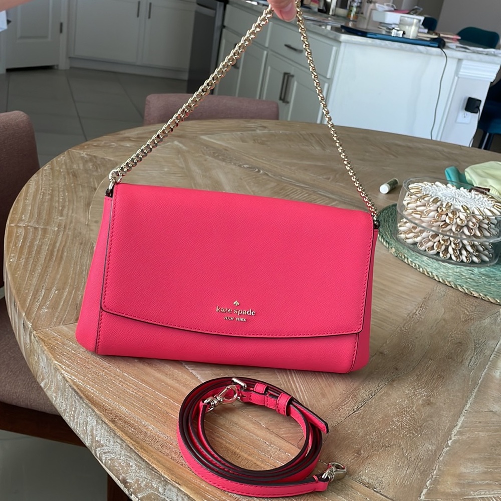 KATE SPADE PINK CROSSBODY BAG - Picture 4 of 7